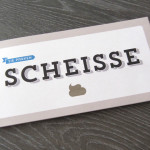 Design Verlag Frohmacher Botschaften Grußkarten Sie parken scheisse