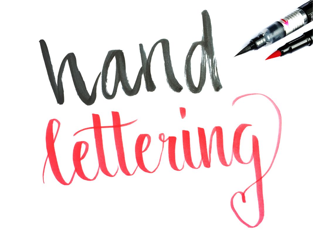 Handlettering Brushlettering Schrift Brushpens Handschrift