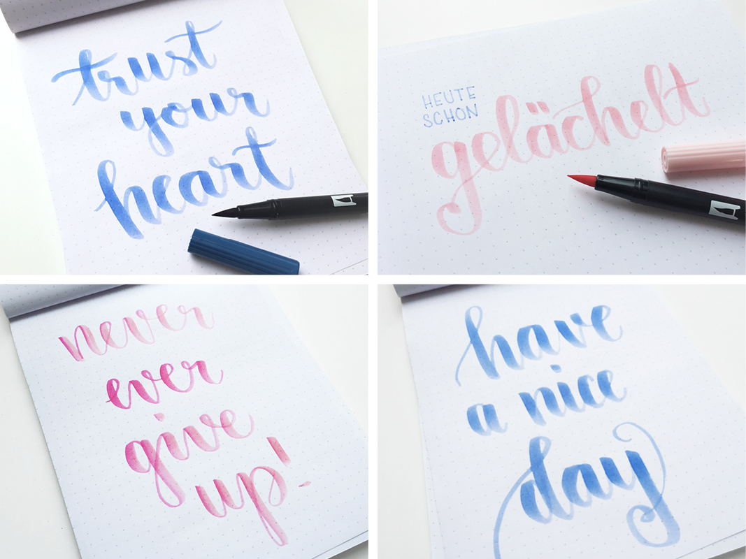 Handlettering Brushlettering Quotes